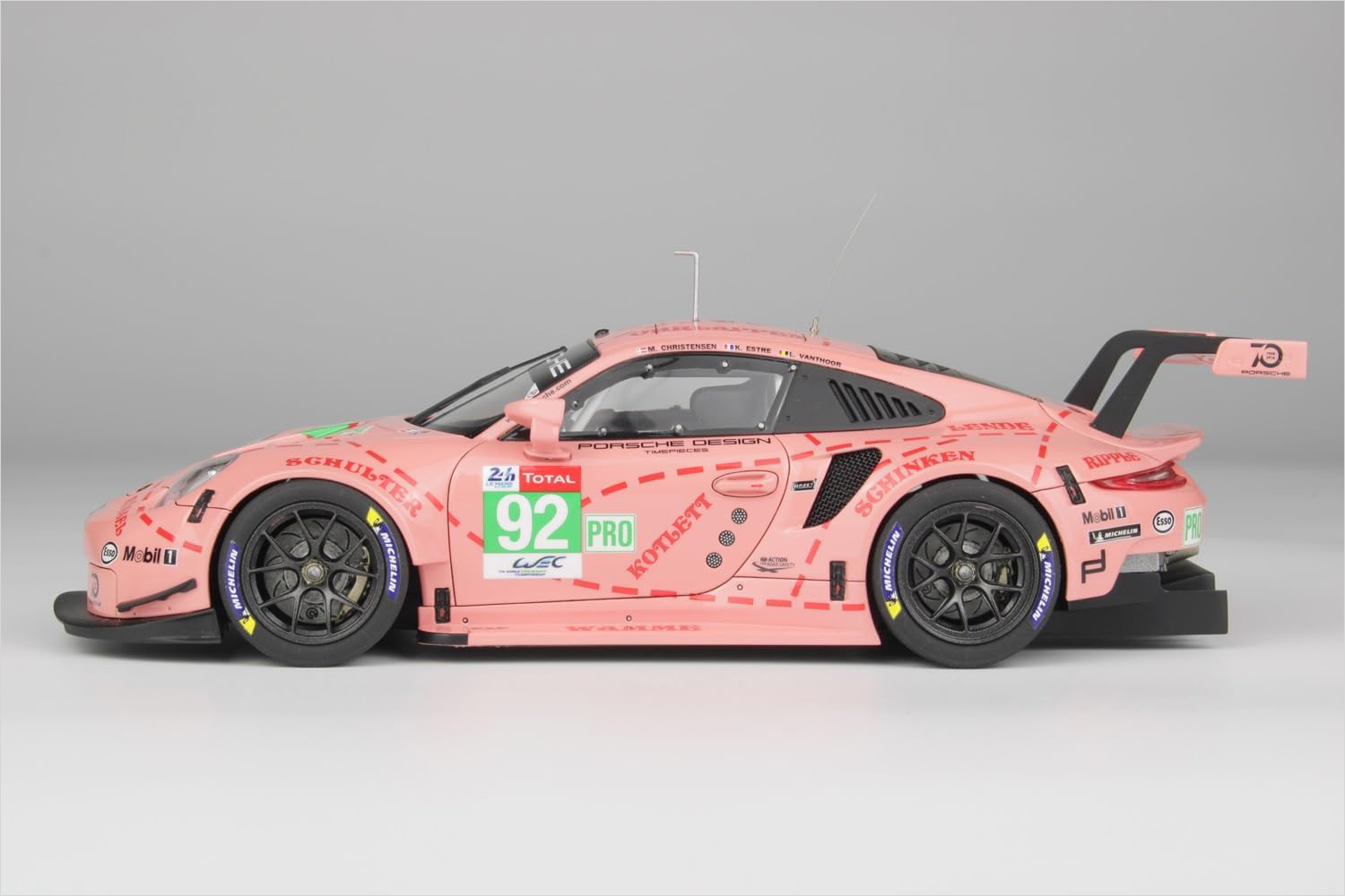 プラッツ/NuNu PN24040 1/24 ポルシェ 911 (タイプ991) RSR 2018 LM #92 プラモデル