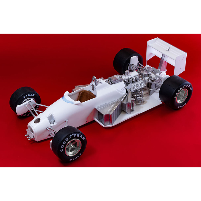 1/43 Ferrari F187 1987 MonacoGP仕様（MFH製キット）の完成品 